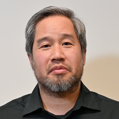asian man with gray hair