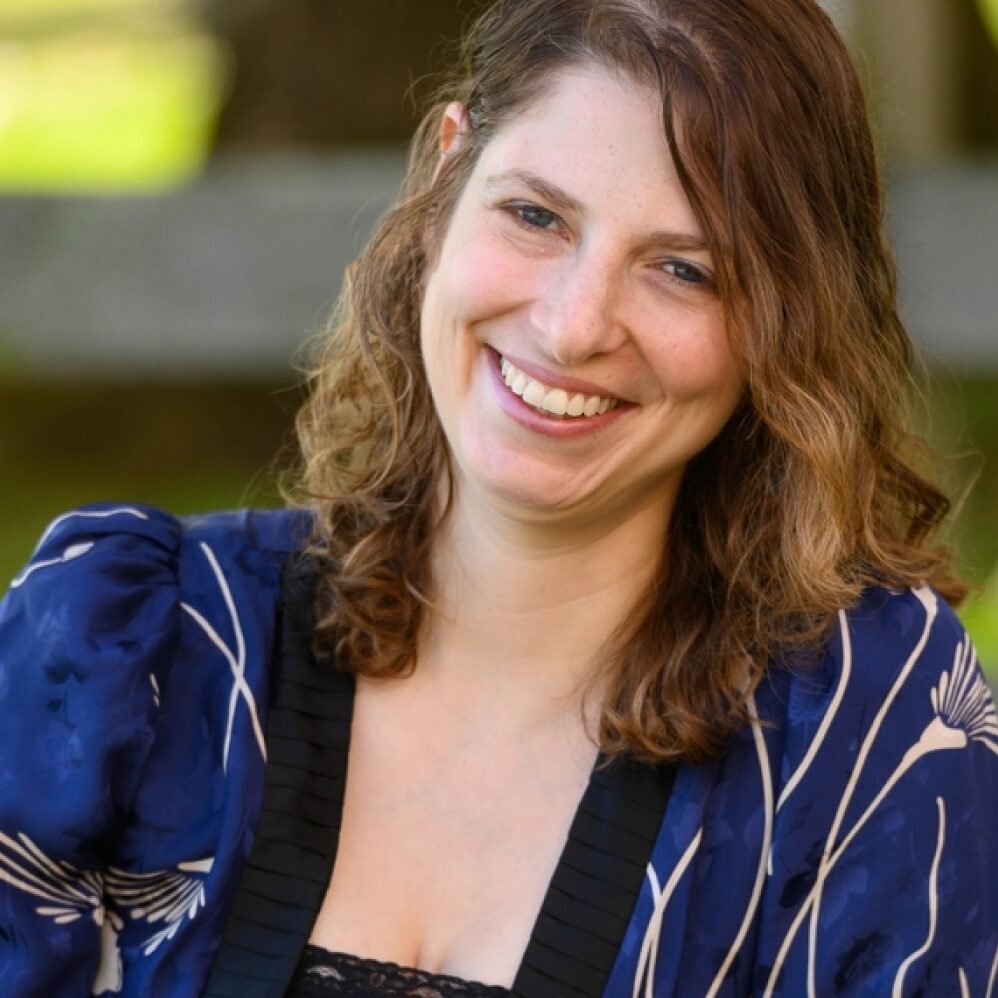 woman with brown hair